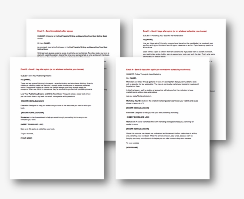 Course Delivery Emails, transparent png download