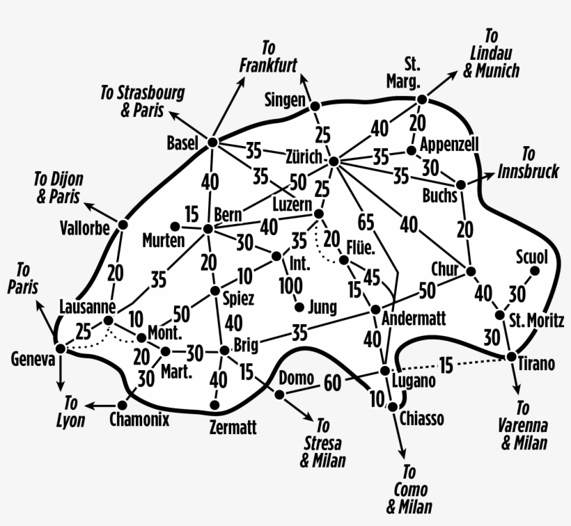 Train Fares - Switzerland, transparent png download