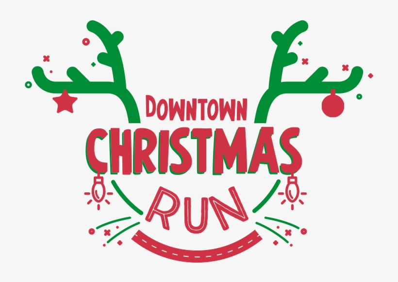 Downtown Christmas Run, transparent png download