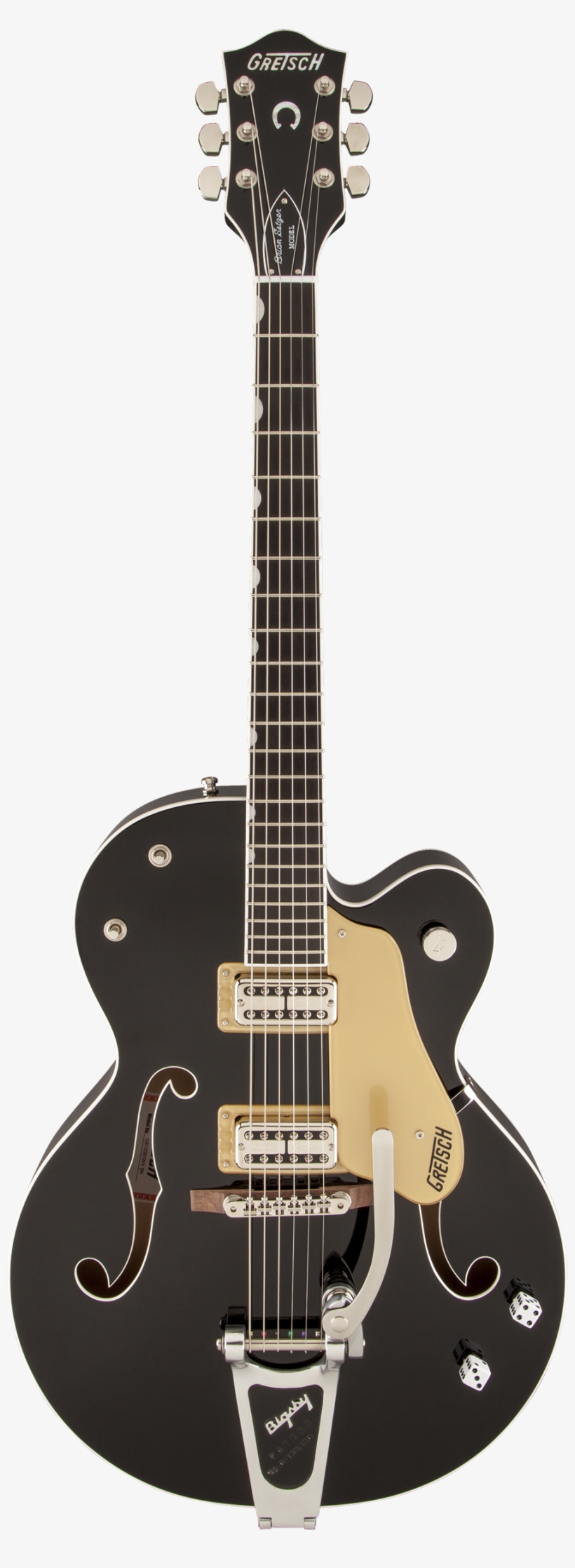 Gretsch G6120ssu-bk Brian Setzer Nashville Electric, transparent png download