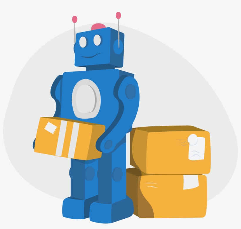 Automate Your Shipping Robot, transparent png download