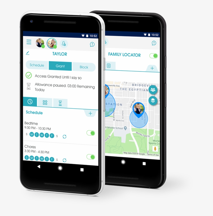 Android Parental Controls App & Family Locator, transparent png download