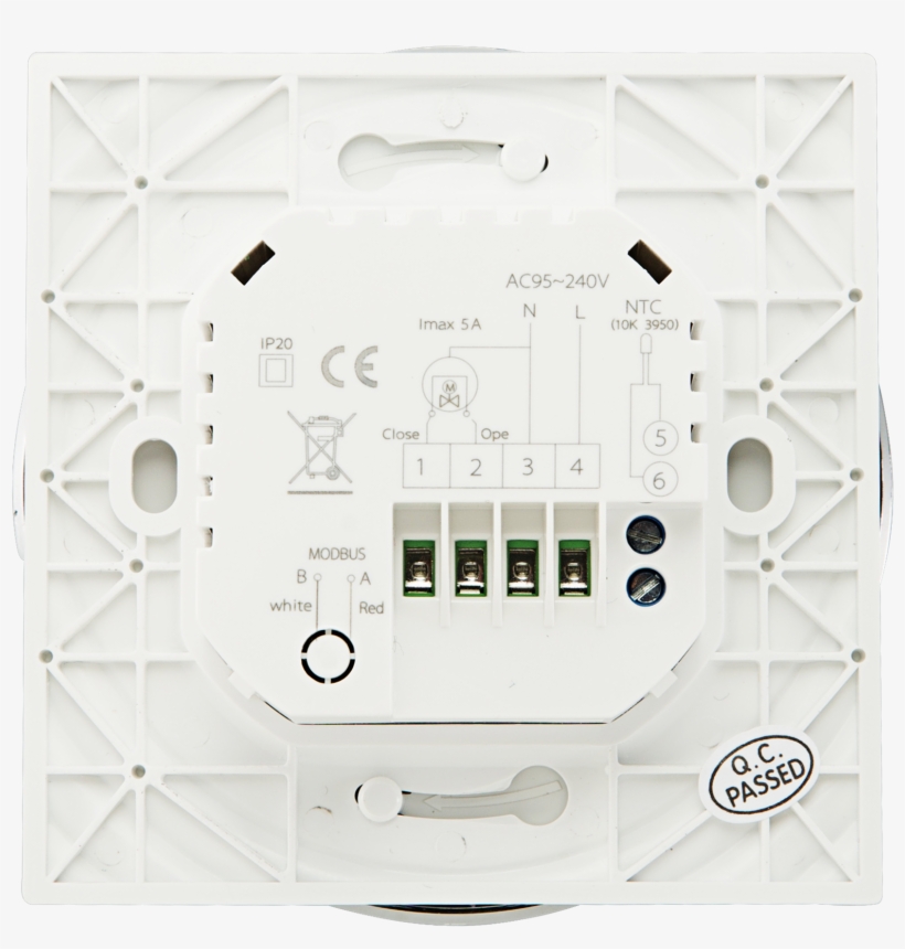 Wireless Programmable Room Thermostat Bht6000/w Wi-fi, transparent png download
