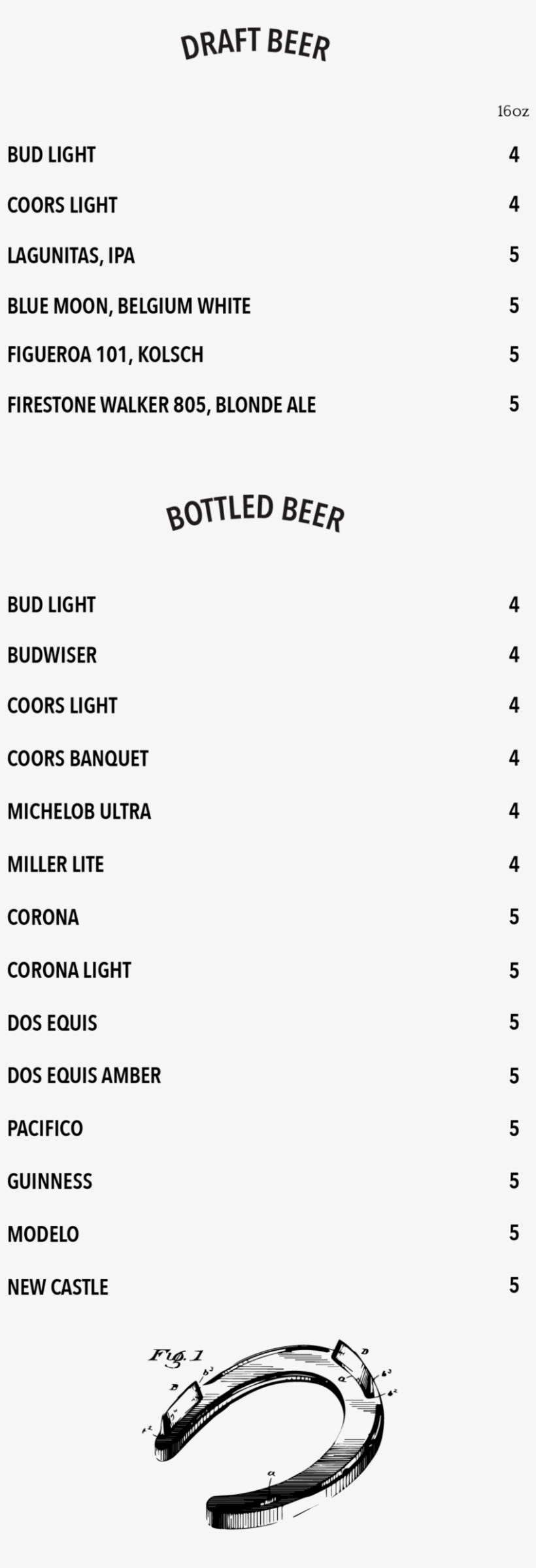 Bar Menu 02, transparent png download