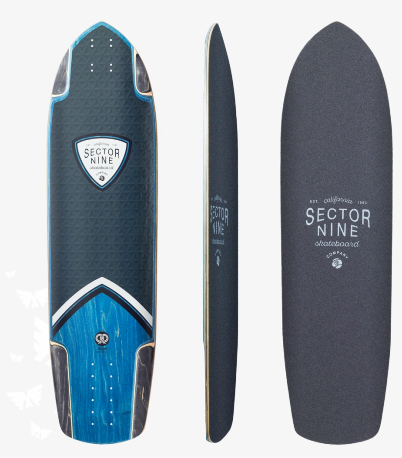 Sector 9 Peak Javelin Longboard Skateboard Deck W/, transparent png download