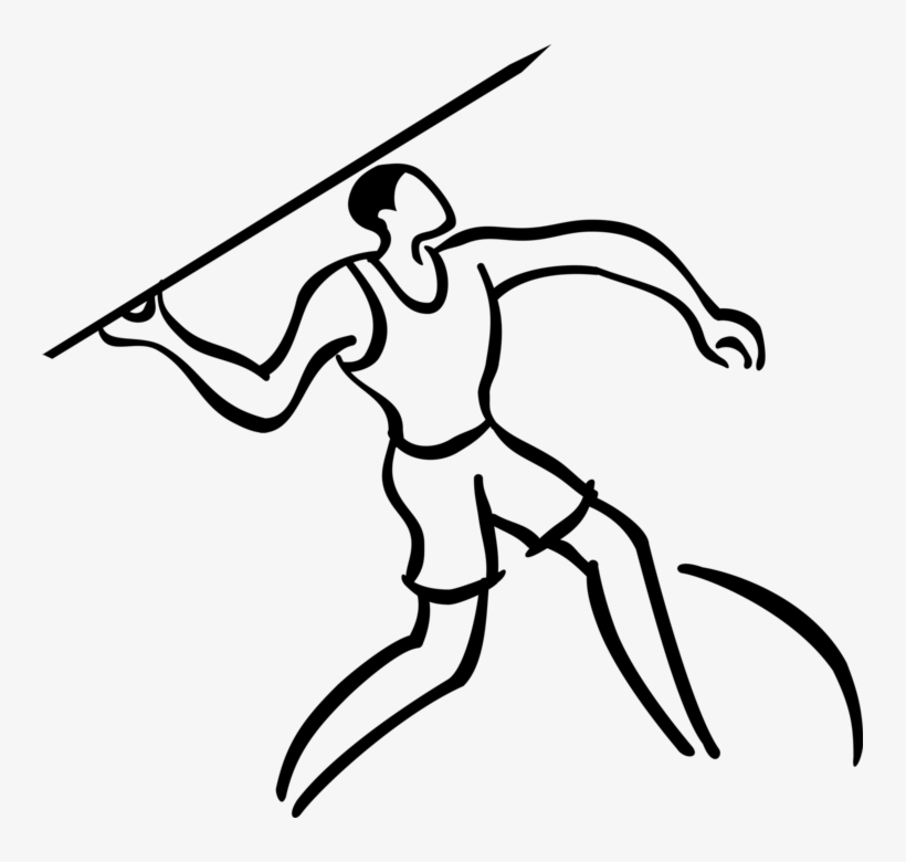 Vector Illustration Of Track And Field Athletic Sport, transparent png download
