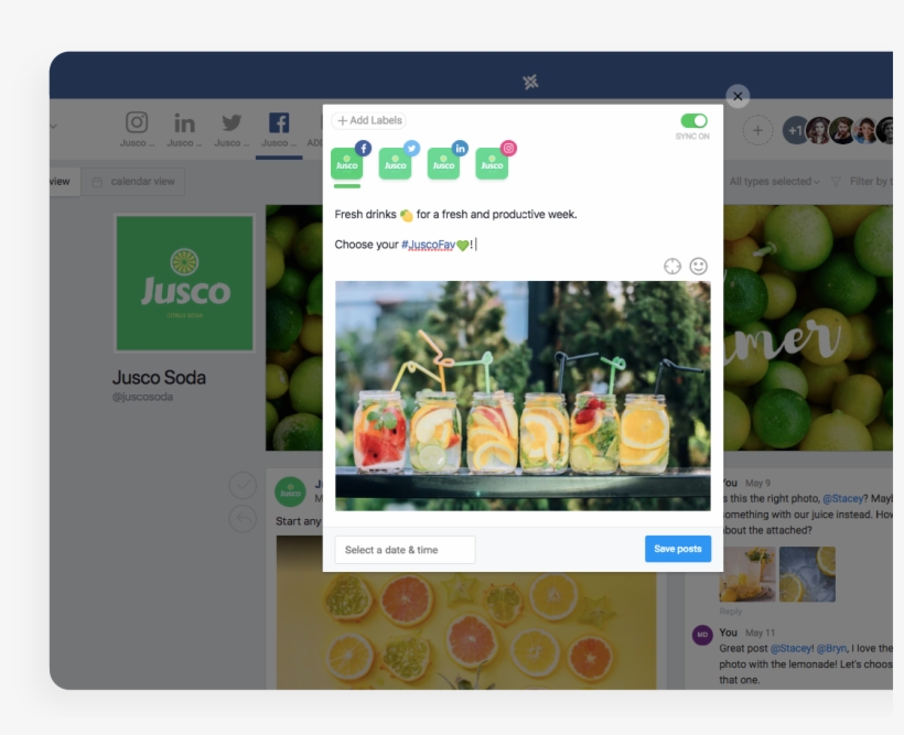 Buffer Alternative Social Media Publishing Automation, transparent png download