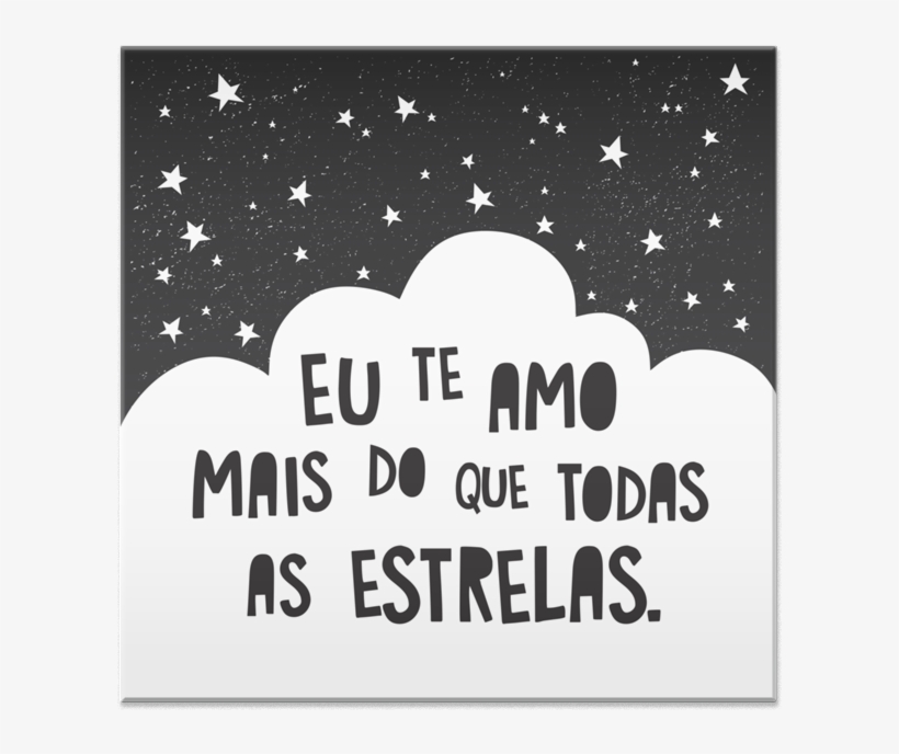 Azulejo Eu Te Amo De Skizzena - Eu Te Amo Mais Que Todas As Estrelas, transparent png download