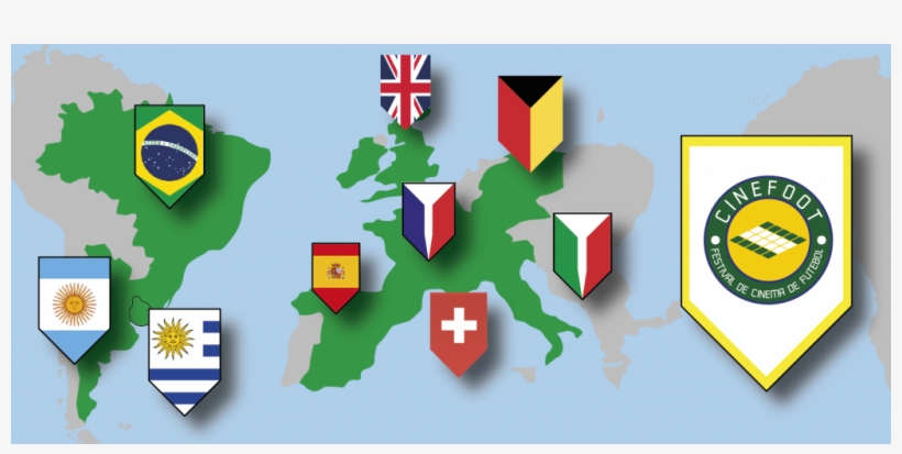 Veja Os Países Representados No Cinefoot - Emblem, transparent png download