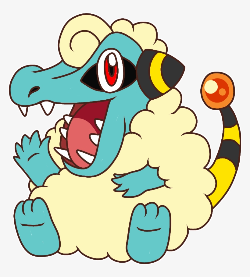 Sirius In A Mareep Costume - Cartoon, transparent png download
