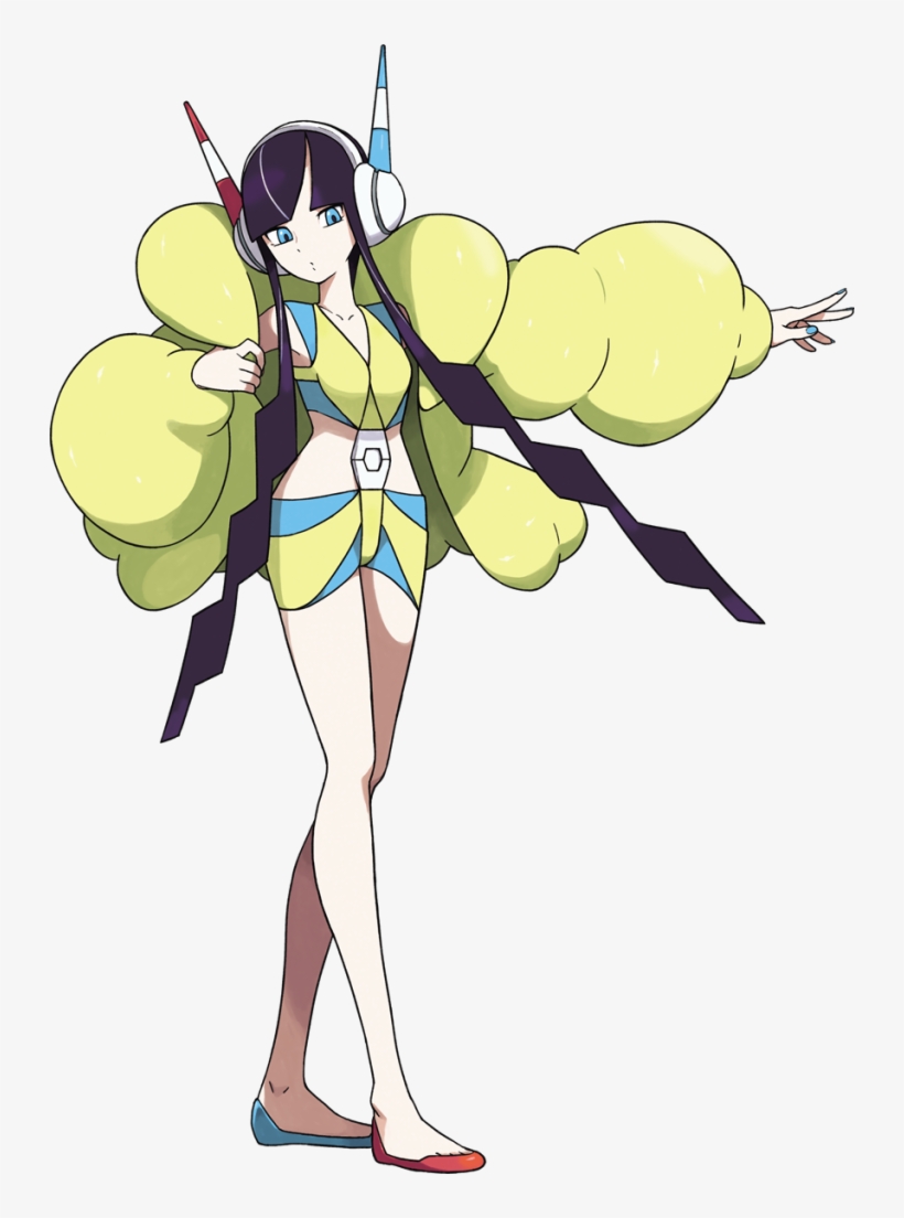 Pkmn-elesa01bw2 - Pokemon Elesa, transparent png download