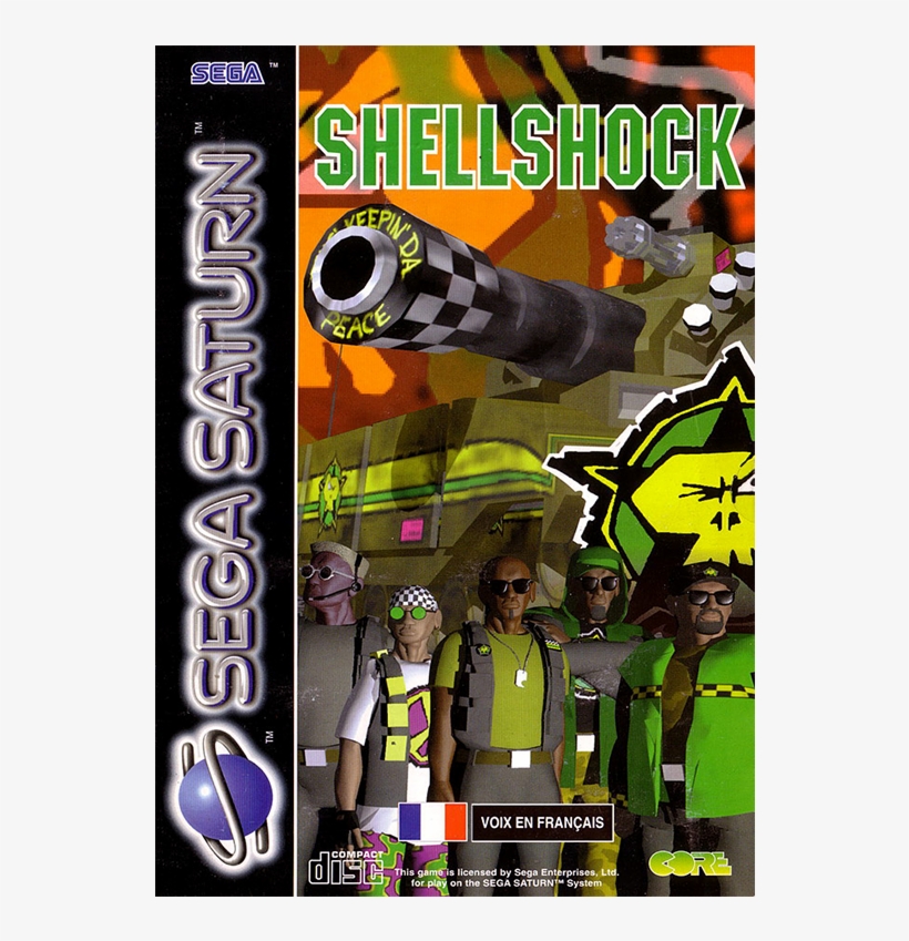 Accueil / Sega / Sega Saturn / Shellshock - Shellshock Sega Saturn, transparent png download