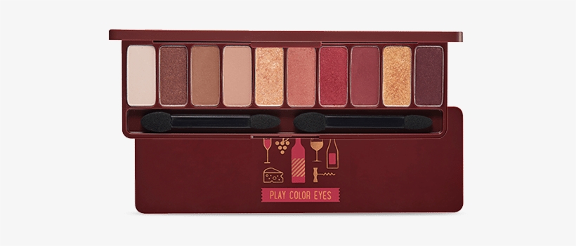 Play Color Eyes Wine Party Palette - Etude House Play Color Eyes Wine Party 1g * 10, transparent png download