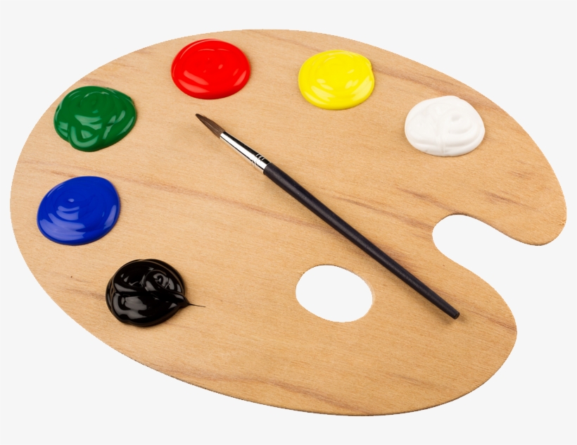 Palette Png, Download Png Image With Transparent Background, - Plantilla Paleta De Pintor, transparent png download