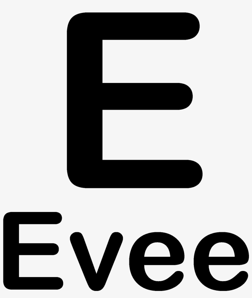 E Is For Evee Shirts - Shirt, transparent png download