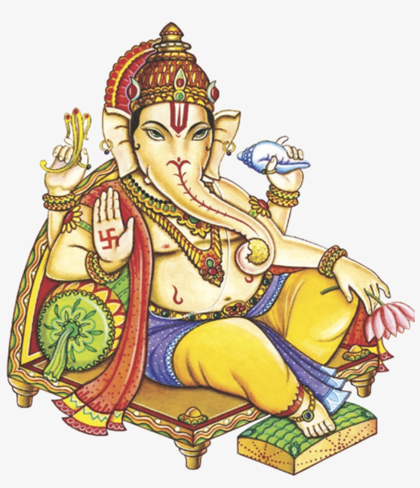 Ganesh God Png - Shri Ganeshay Namah Hindi, transparent png download