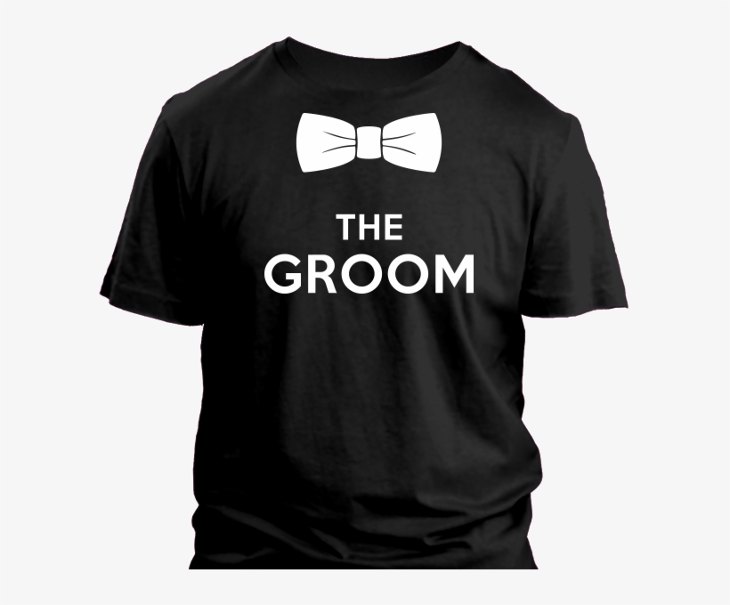 The Groom Bow - Active Shirt, transparent png download