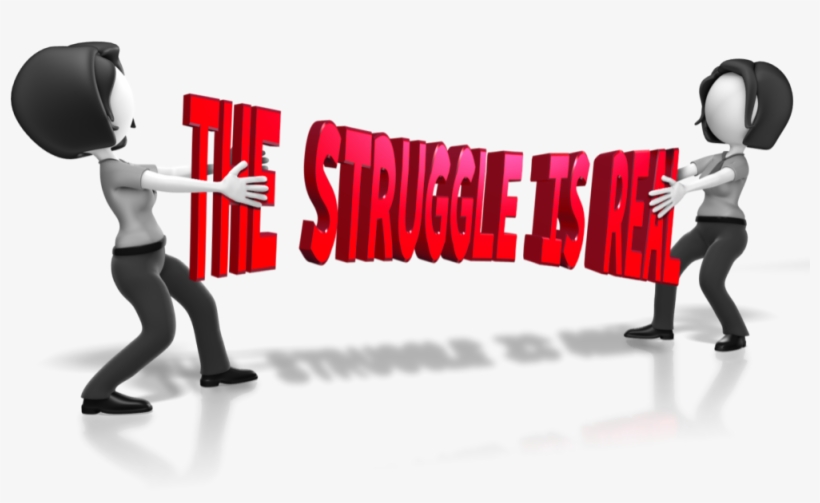 Warrior Bride The Struggle Is Real - Politics Transparent, transparent png download
