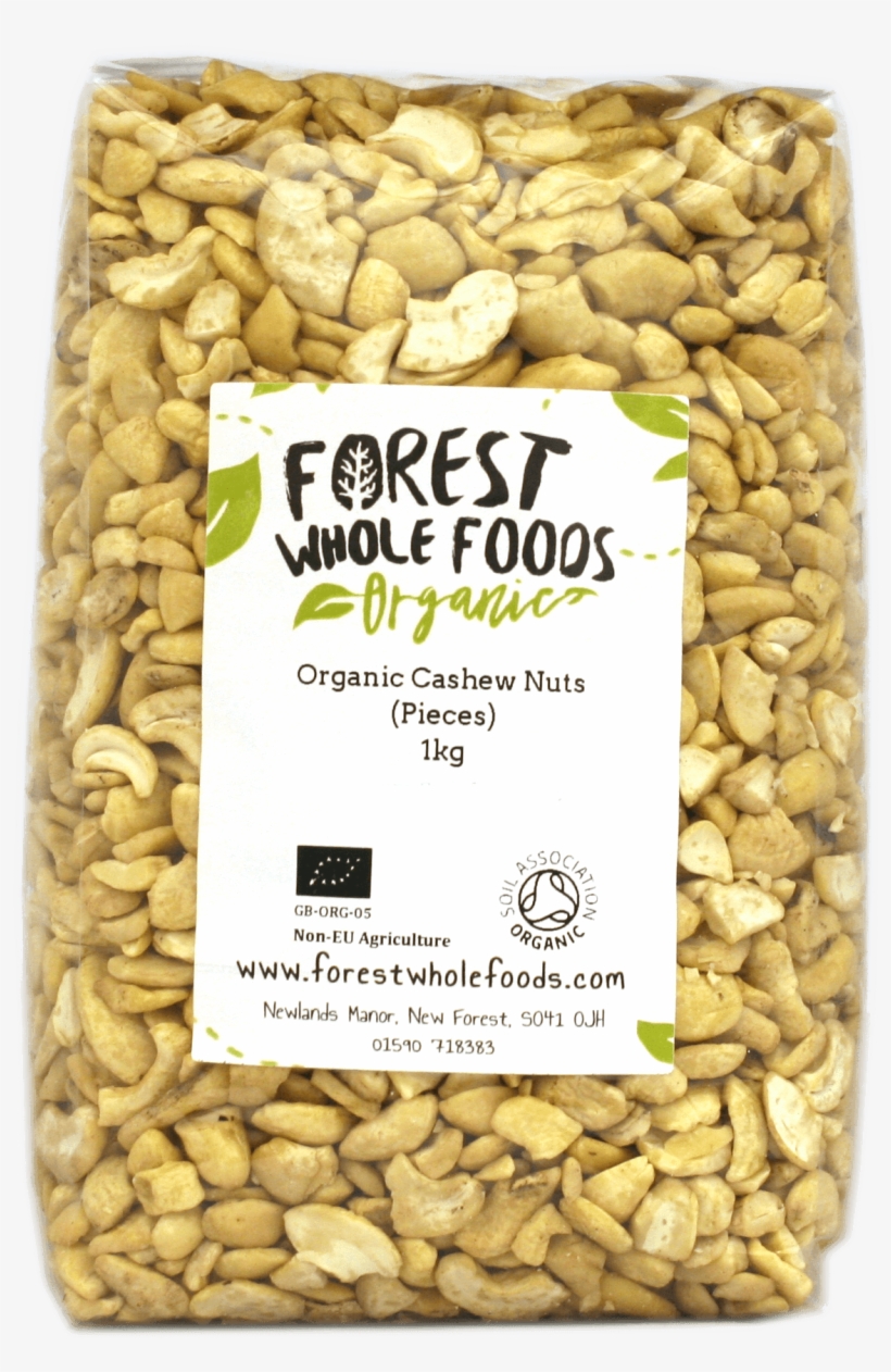 Organic Cashew Nut Pieces 1kg - Coriander, transparent png download