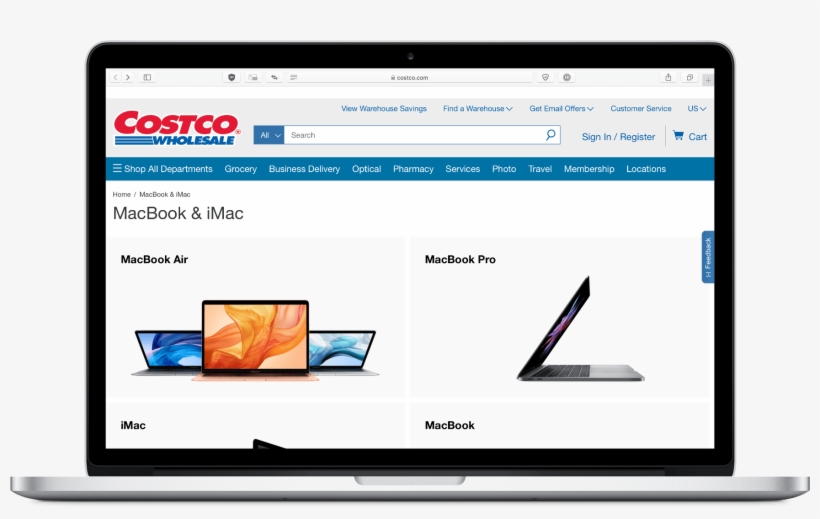 Image Of Costco Mac Website - Costco Price For Macbook, transparent png download