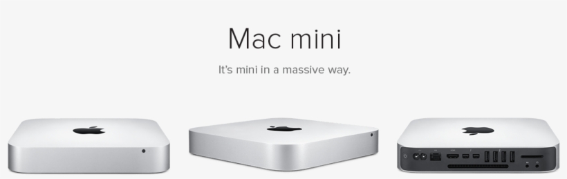 Mac Mini 2018 Size, transparent png download