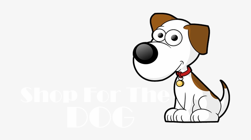 Shop For The Dog - Dog With Collar Clipart, transparent png download