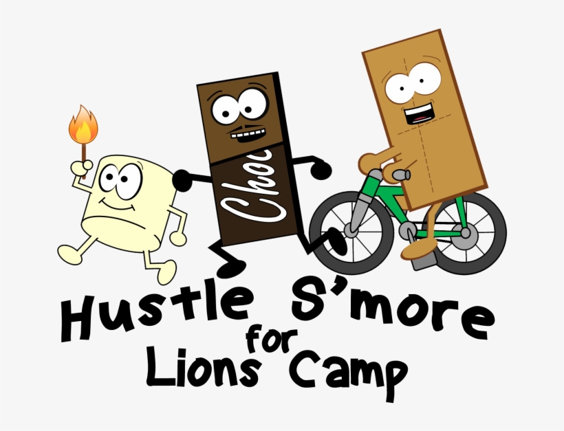 Hustle S'more For Lions Camp - Cartoon, transparent png download
