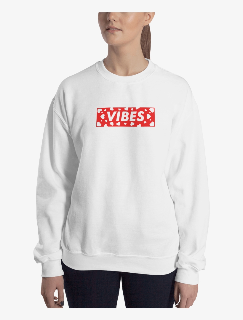 Load Image Into Gallery Viewer, New Arrival Love Vibes - Sweater, transparent png download