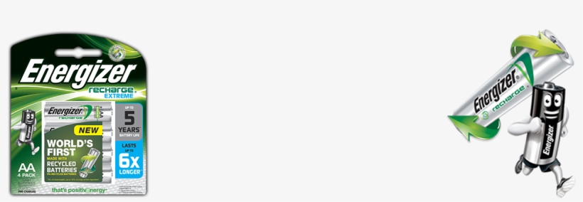 World's First Rechargeable Aa/aaa Made With 4% Recycled - Pattern, transparent png download