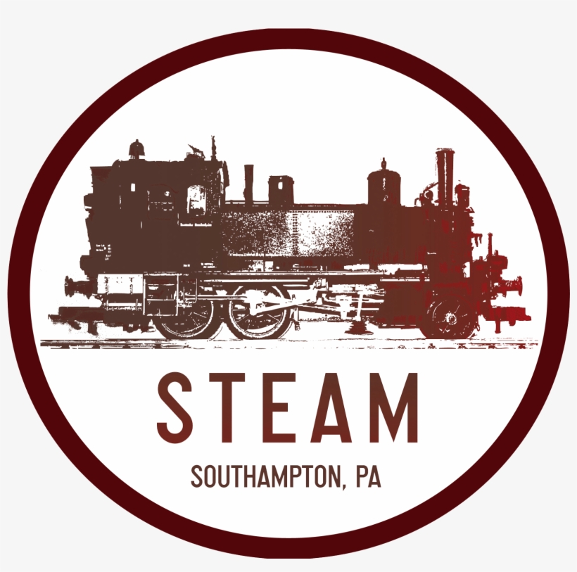 Steam Pub - Steam Locomotive Side View, transparent png download