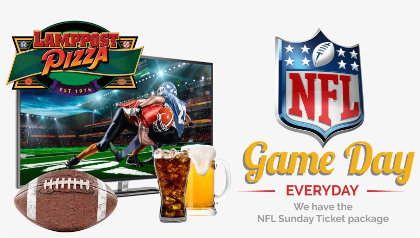 Lamppost Pizza - Nfl, transparent png download