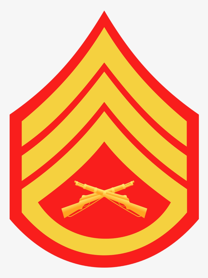 Us Marine E-6 Staff Sergeant Emblem Edible Icing Image - Usmc Ssgt Rank Insignia, transparent png download