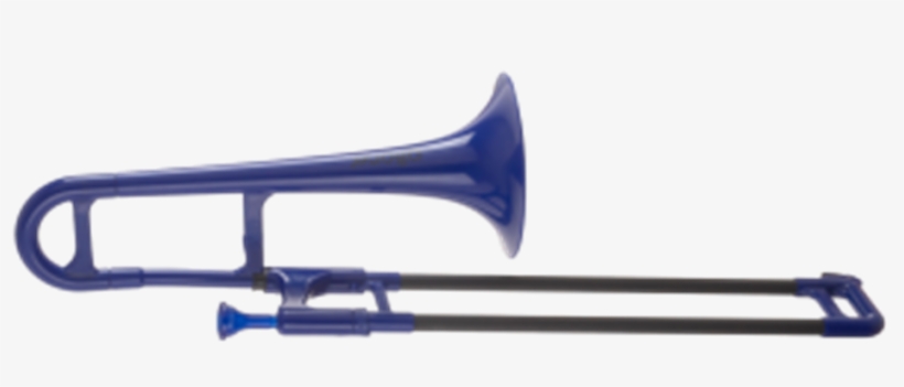 Jiggs Student Model Pbone2b Plastic Trombone - Jiggs Mini Pbone Plastic Trombone Blue Pbone2b, transparent png download