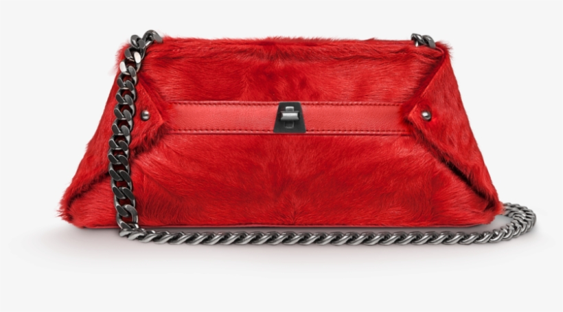 Mini Pochette In Cheviot Lambskin, 26 X 11 X 7 Cm - Coin Purse, transparent png download