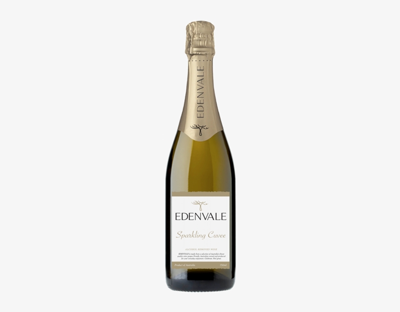 Edenvale Cuvee Non-alcoholic Sparkling Wine - Edenvale Sparkling Cuvee Alcohol Removed, transparent png download
