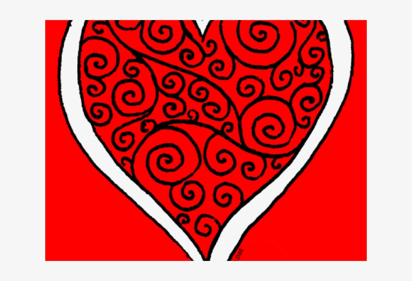 Big Red Heart Picture - Heart, transparent png download