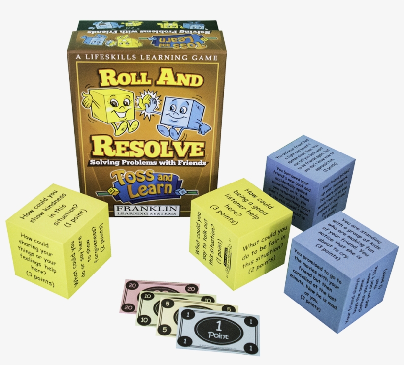 Toss And Learn - Toss And Learn: Roll And Resolve Problem Solving Friends, transparent png download