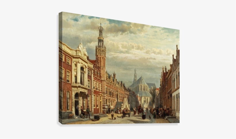 View Of The Town Hall And St Lawrence Church In Alkmaar - St Lawrence Church Alkmaar, transparent png download