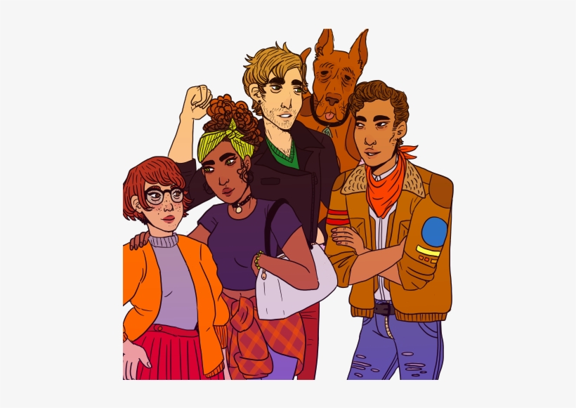 I Saw This And Fell In Love, So Have A Modern Au Scoob - Cartoon, transparent png download
