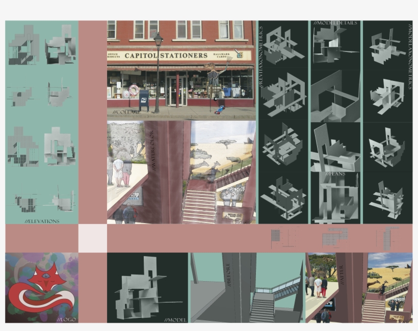 Arch 122 // Midterm Spread, transparent png download