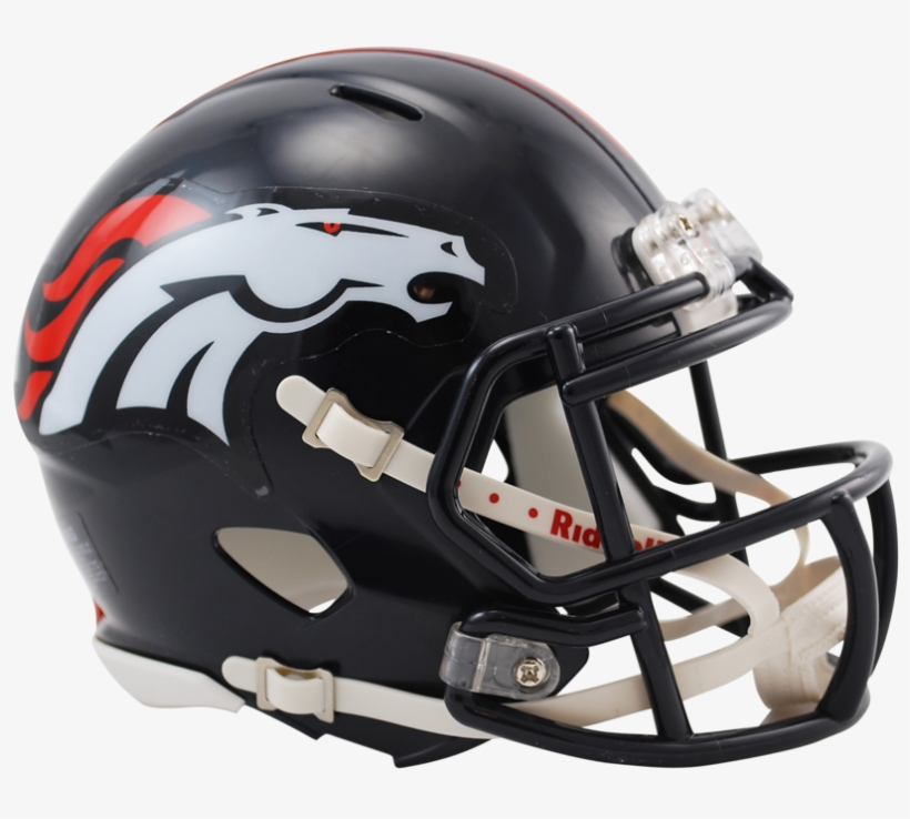 Steelers Helmet Png - Denver Broncos Speed Mini Helmet, transparent png download