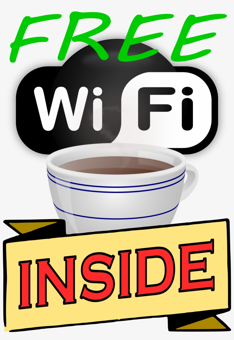 This Free Icons Png Design Of Free Wifi Inside, transparent png download