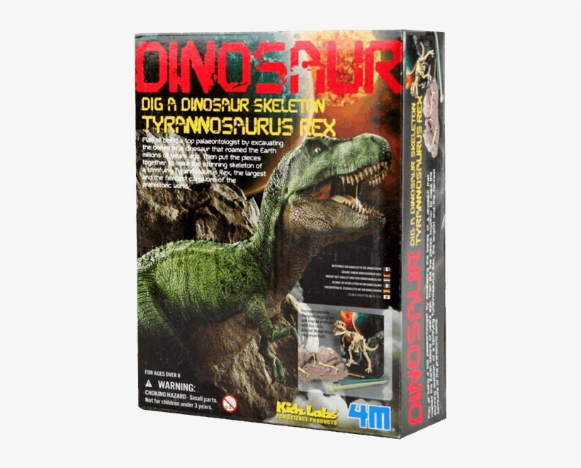 4m Dinosaur - Dig A Dinosaur Skeleton Tyrannosaurus, transparent png download