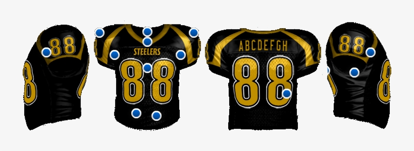 [ncaa Fb] Men Of Steel - Logos And Uniforms Of The Pittsburgh Steelers, transparent png download