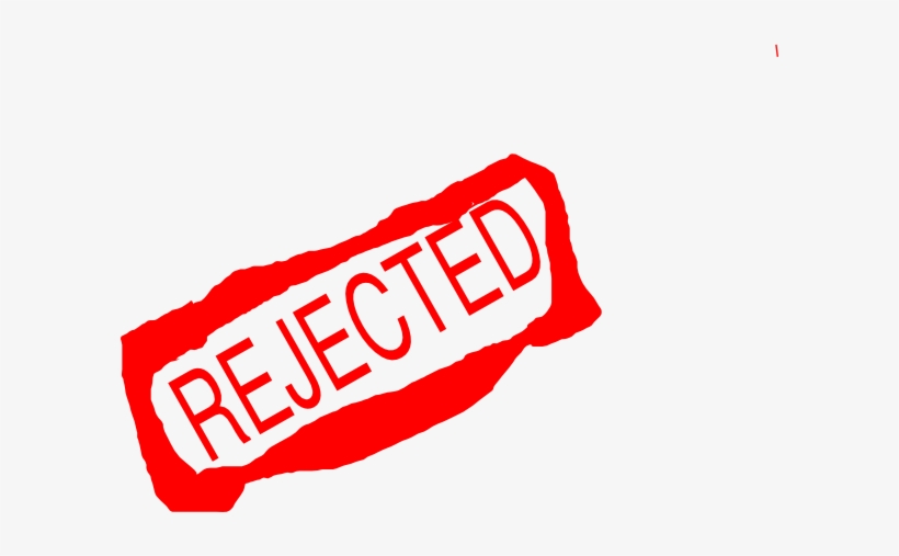 Rejected Clip Art At Clker - .com Transparent PNG - 600x427 - Free