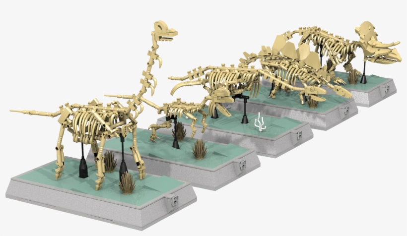 I Made A Dinosaurs And Non Dinos Fossils Lego Set Looking - Lego Custom Dinosaurs Builds, transparent png download