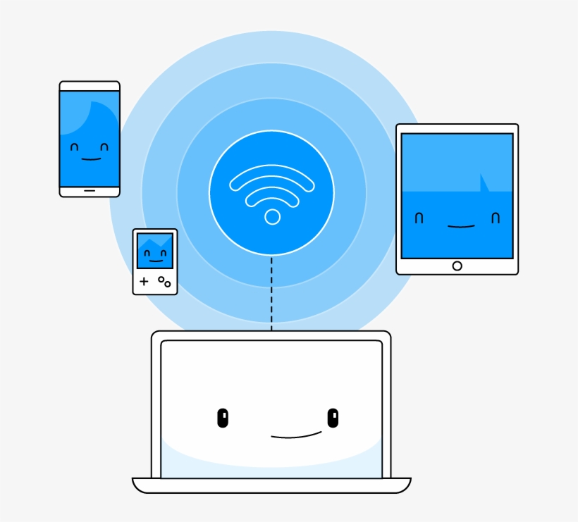 Free Wifi Hotspot Software From Connectify Helps You - Hotspot Wifi, transparent png download