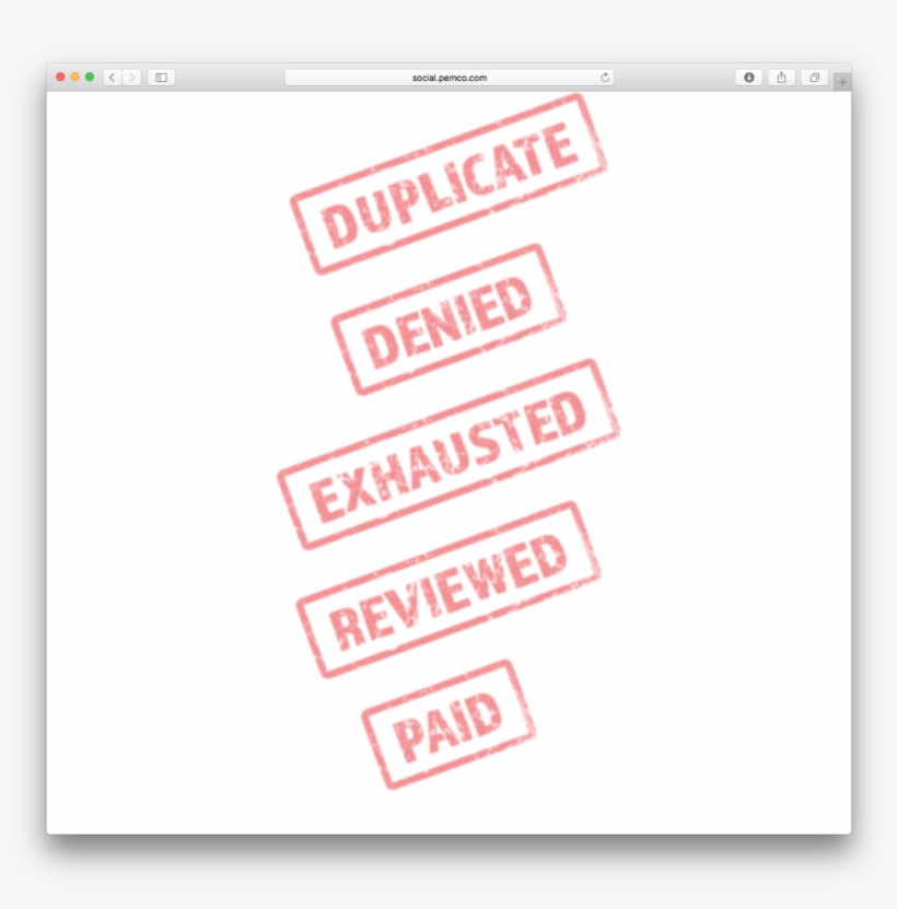 Grunge Ink Stamps Made Of Css - Paper, transparent png download