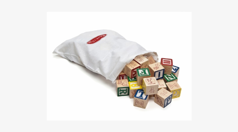 Md0029 Wooden Abc Blocks 3 - Melissa & Doug Abc Blocks, transparent png download