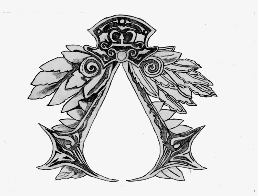 Logo Png By Nemesiszanna - Assassin's Creed Ezio Logo, transparent png download
